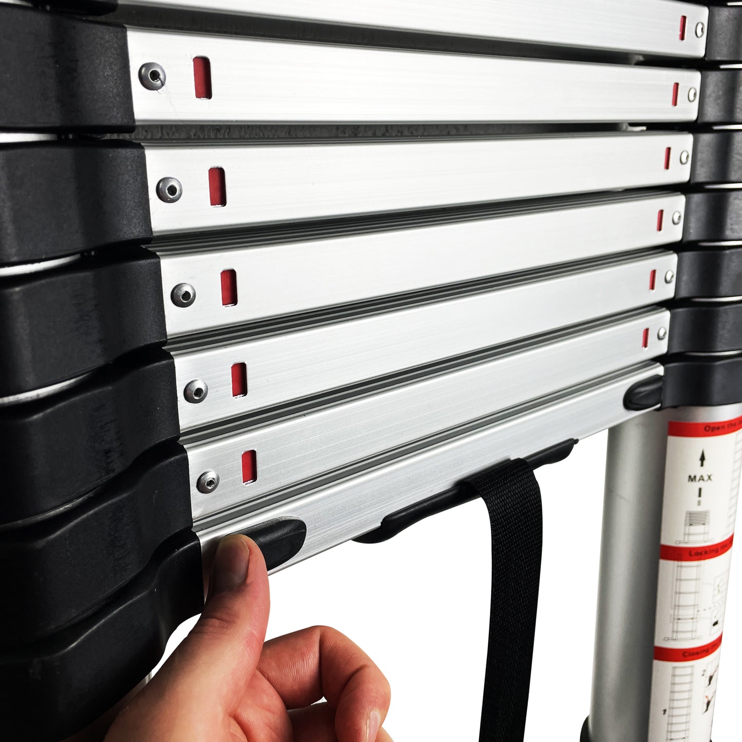 Telescopic Soft Close Extension Ladder