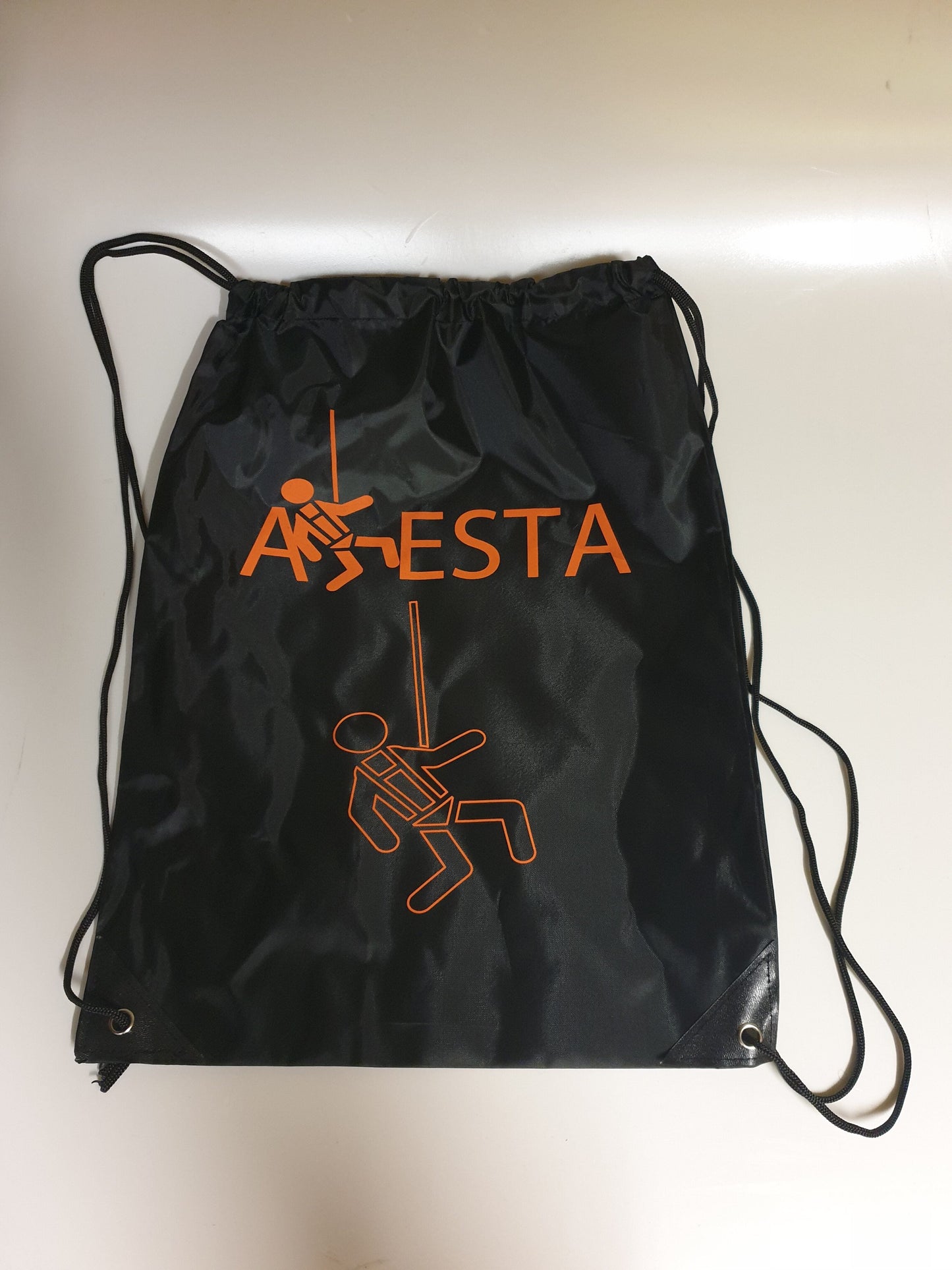 ARESTA MEWP Kit 1 - 2m Adjustable Webbing Lanyard - Single Point Safety Harness - Screwgate Carabiner X2