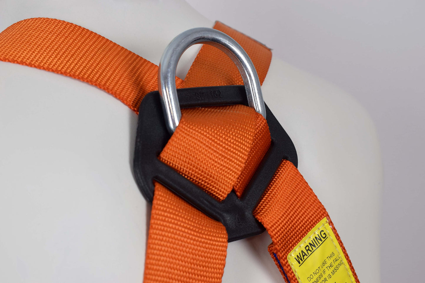 ARESTA MEWP Kit 4S - Double Point Safety Harness - standard buckle - 2m Adjustable Webbing Lanyard - Screw-gate Carabiner x2 - Kit Bag