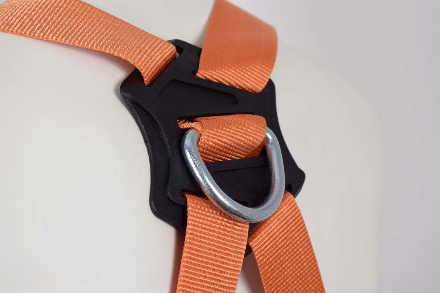 ARESTA MEWP Kit 1 - 2m Adjustable Webbing Lanyard - Single Point Safety Harness - Screwgate Carabiner X2