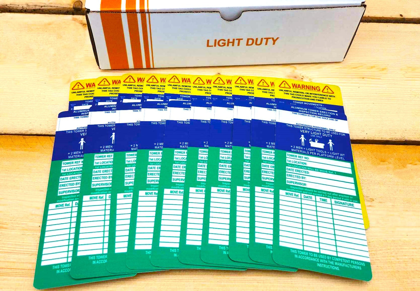 Light Duty Tag Insert