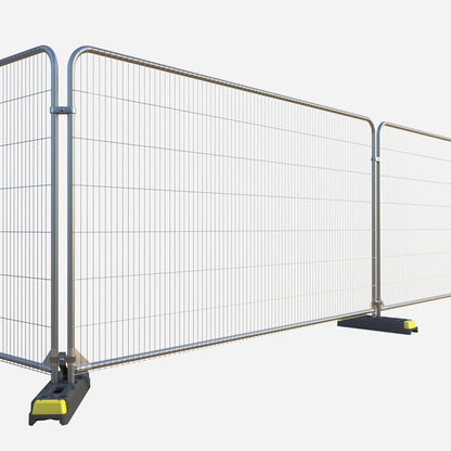 Temporary Fence Panel- Round Top