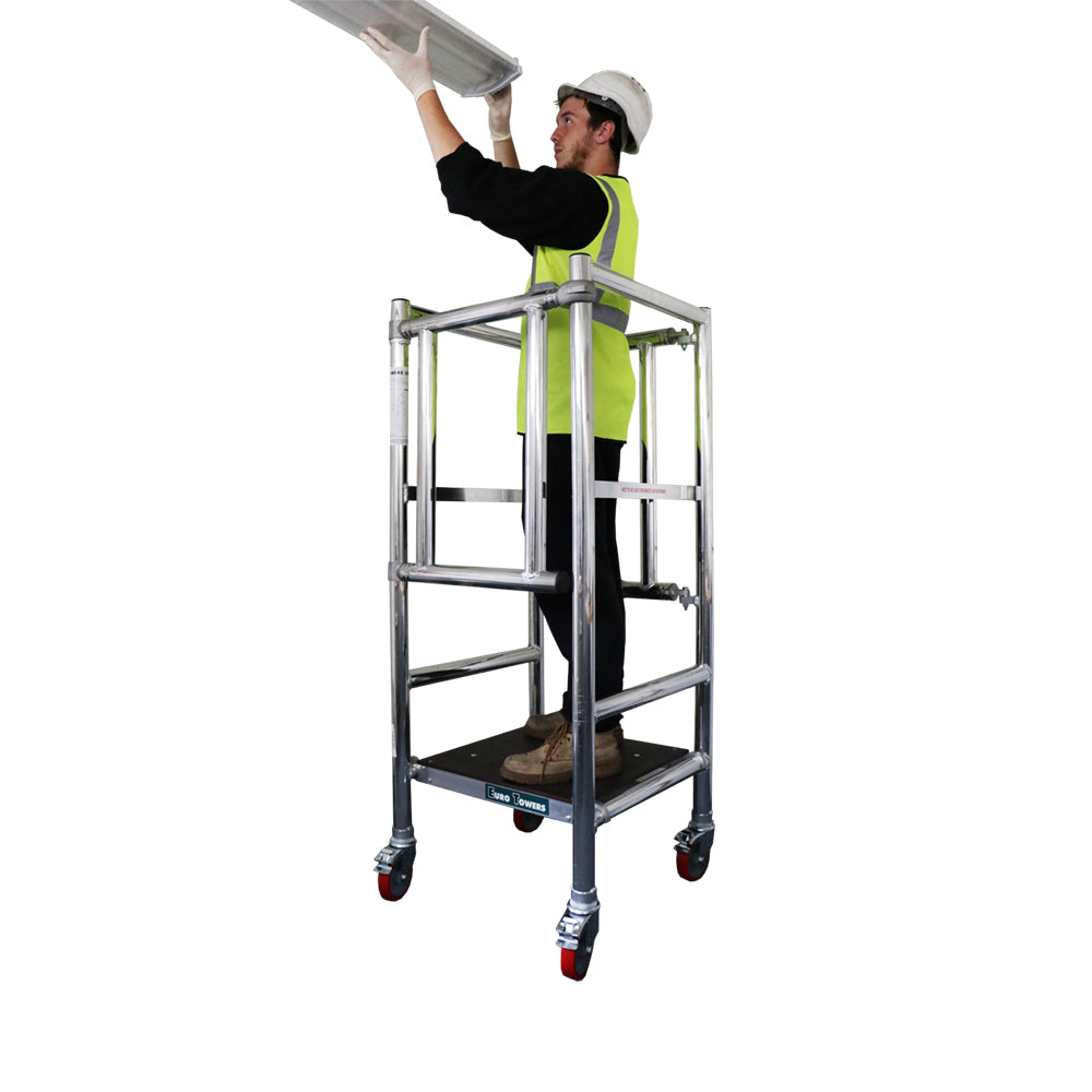 Light Access Stair Platform (staircase set-up)