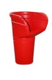 Rubbish Chute-Top Hopper